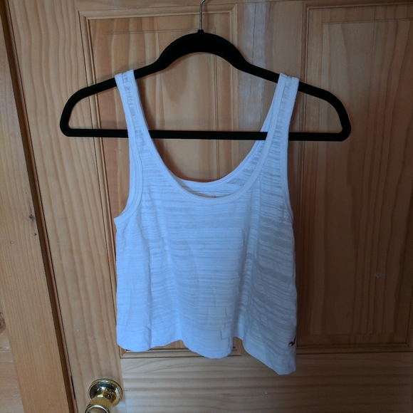 White Crop Top - Picture 3 of 4